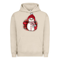 Pigment French Oak christmas snowman Urban Hoodie - JahusDesignShop