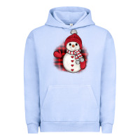 Pigment Grape Ice christmas snowman Urban Hoodie - JahusDesignShop