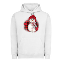 Pigment Lunar Rock christmas snowman Urban Hoodie - JahusDesignShop