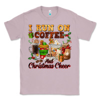 Lilac i run on coffee and christmas cheer Classic Tee - FaDigitalArtStudio