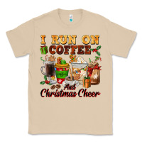 Mushroom i run on coffee and christmas cheer Classic Tee - FaDigitalArtStudio