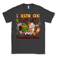 Smoke i run on coffee and christmas cheer Classic Tee - FaDigitalArtStudio