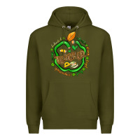 Army Green teacher st patrick s day Premium Hoodie - Artiststas