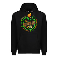 Black teacher st patrick s day Premium Hoodie - Artiststas