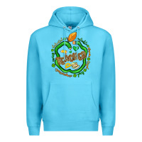 Ocean Blue teacher st patrick s day Premium Hoodie - Artiststas