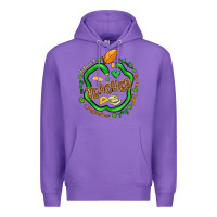 Purple teacher st patrick s day Premium Hoodie - Artiststas