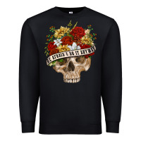 Black Be Afraid&Do It Anyway Premium Sweatshirt - RanaPortraitStore