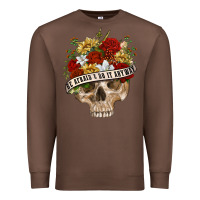 Chestnut Be Afraid&Do It Anyway Premium Sweatshirt - RanaPortraitStore