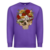 Purple Be Afraid&Do It Anyway Premium Sweatshirt - RanaPortraitStore
