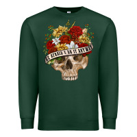 Sports Green Be Afraid&Do It Anyway Premium Sweatshirt - RanaPortraitStore