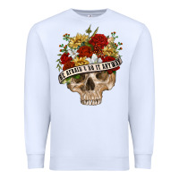 White Be Afraid&Do It Anyway Premium Sweatshirt - RanaPortraitStore