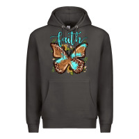 Smoke faith leopard butterfly Premium Hoodie - JahusDesignShop