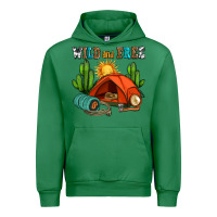 Emerald wild and free camp Urban Hoodie - AdoDesignShop