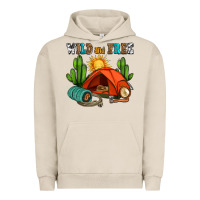 Pigment French Oak wild and free camp Urban Hoodie - AdoDesignShop