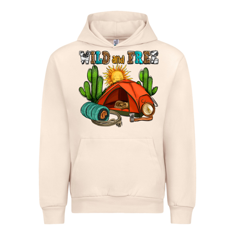 Wild And Free Camp Urban Hoodie by AdoDesignShop | Teevron