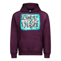 Mauve Wine winter vibes Urban Hoodie - JahusDesignShop