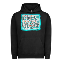 Pigment Black winter vibes Urban Hoodie - JahusDesignShop