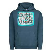 Pigment Midnight Navy winter vibes Urban Hoodie - JahusDesignShop