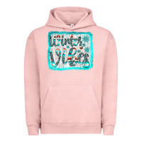 Pigment Salmon winter vibes Urban Hoodie - JahusDesignShop