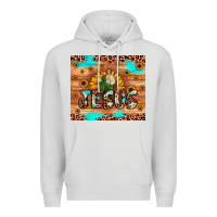 Dove Grey jesus san judas Premium Hoodie - JahusDesignShop