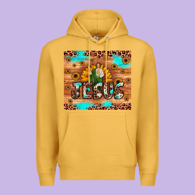 Jesus San Judas Premium Hoodie Designed By Jahusdesignshop