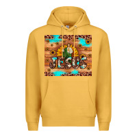 Mustard jesus san judas Premium Hoodie - JahusDesignShop