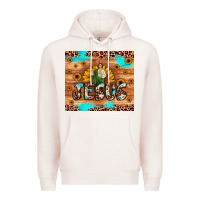 Pale Pink jesus san judas Premium Hoodie - JahusDesignShop
