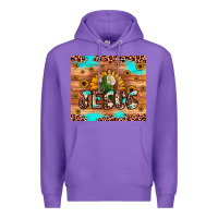 Purple jesus san judas Premium Hoodie - JahusDesignShop