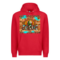 Red jesus san judas Premium Hoodie - JahusDesignShop