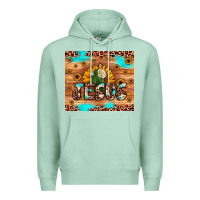 Seafoam jesus san judas Premium Hoodie - JahusDesignShop