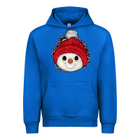Cobalt snowman Urban Hoodie - JahusDesignShop