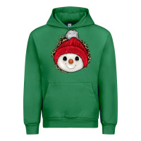 Emerald snowman Urban Hoodie - JahusDesignShop