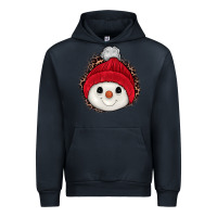 Navy snowman Urban Hoodie - JahusDesignShop