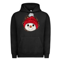 Pigment Black snowman Urban Hoodie - JahusDesignShop