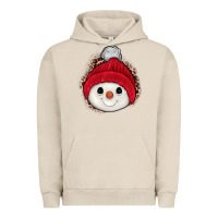 Pigment French Oak snowman Urban Hoodie - JahusDesignShop