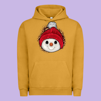 Snowman Urban Hoodie Designed By Jahusdesignshop