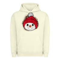 Pigment Pistachio snowman Urban Hoodie - JahusDesignShop
