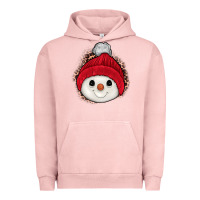 Pigment Salmon snowman Urban Hoodie - JahusDesignShop