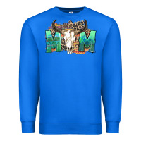 True Royal mom with bull skull Premium Sweatshirt - Zillion Design Studio