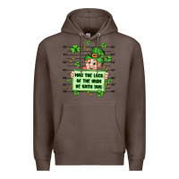Coffee may the luck of the irish be with you Premium Hoodie - Artiststas
