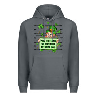 Rock may the luck of the irish be with you Premium Hoodie - Artiststas