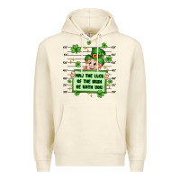 Sandshell may the luck of the irish be with you Premium Hoodie - Artiststas