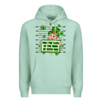 Seafoam may the luck of the irish be with you Premium Hoodie - Artiststas