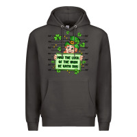 Smoke may the luck of the irish be with you Premium Hoodie - Artiststas