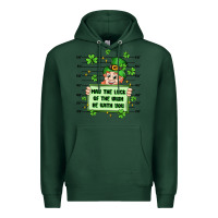 May The Luck Of The Irish Be With You Premium Hoodie | Teevron
