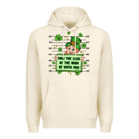 Tofu may the luck of the irish be with you Premium Hoodie - Artiststas