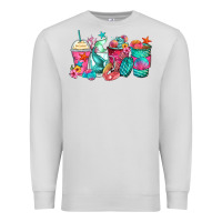 Dove Grey mermaid tail coffee cups Premium Sweatshirt - Zillion Design Studio