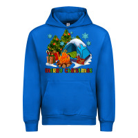 Cobalt merry Christmas camp Urban Hoodie - AdoDesignShop