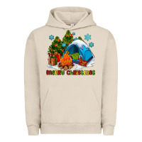 Pigment French Oak merry Christmas camp Urban Hoodie - AdoDesignShop