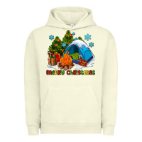 Pigment Pistachio merry Christmas camp Urban Hoodie - AdoDesignShop